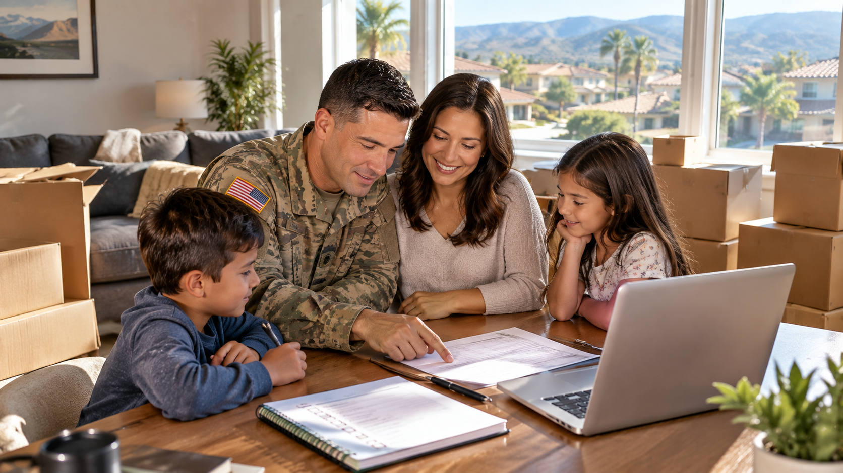Moving to Murrieta CA After Military Service